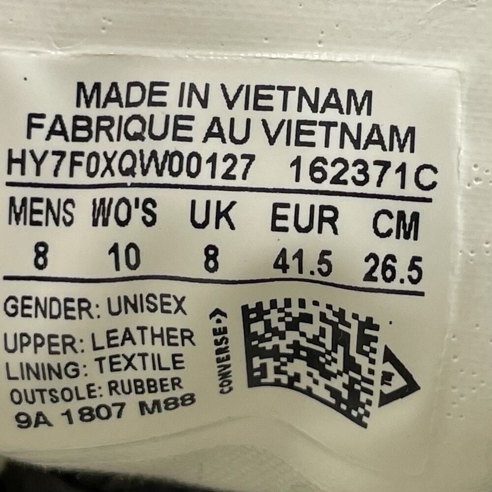 Converse Chuck Taylor 70 HI 'Utility Green' Suede Sneaker Mens Size 8, Womens 10 - Picture 8 of 11